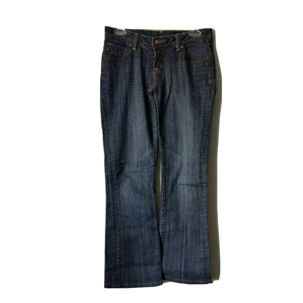 Seven7 Blue Jeans Size 27 Medium wash Straight leg